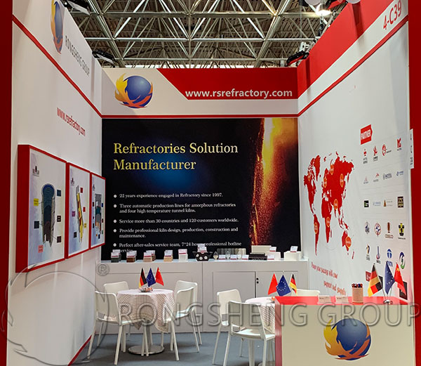 RS Refractory Castable Cement GIFA 2019 Exhibition Booth