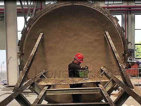 construction of high-alumina mullite castables