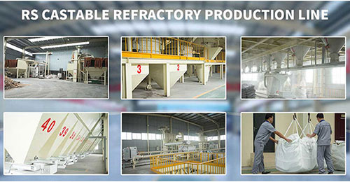 Rongsheng Monolithic Refractories Castables Factory