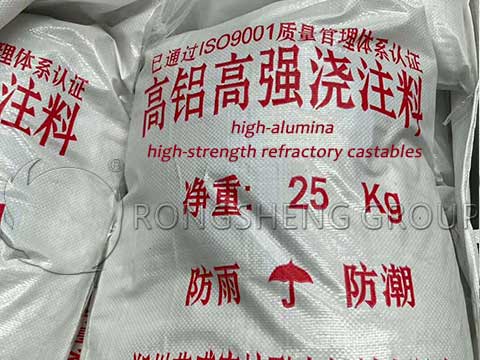 High-Strength High-Alumina Refractory Castables